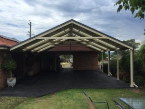 Gable Roof Carport 6